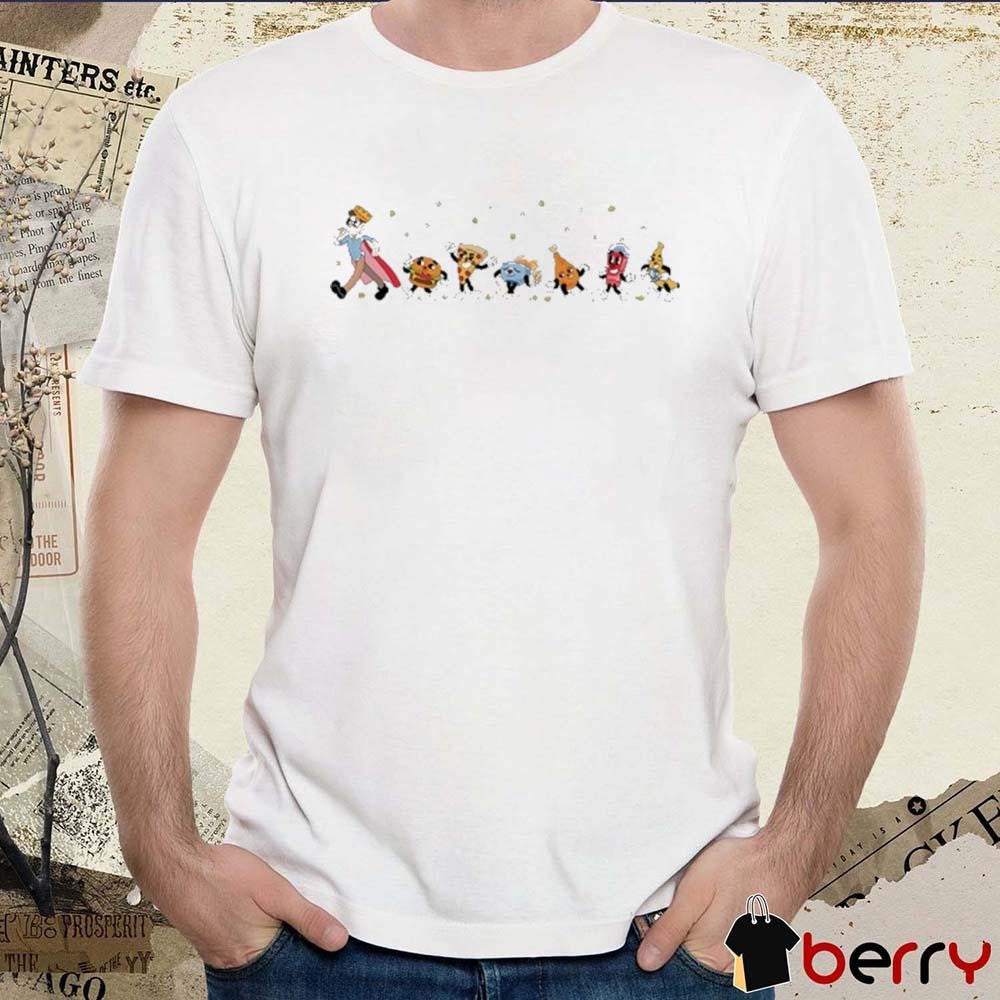 The Try Guys Food Parade t-shirt