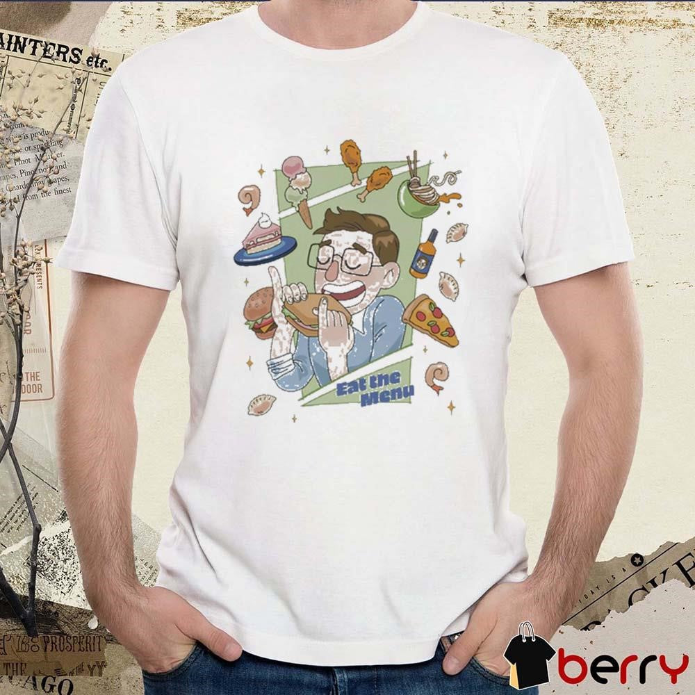 The Try Guys Keith’s Food Bounty Eat The Menu t-shirt