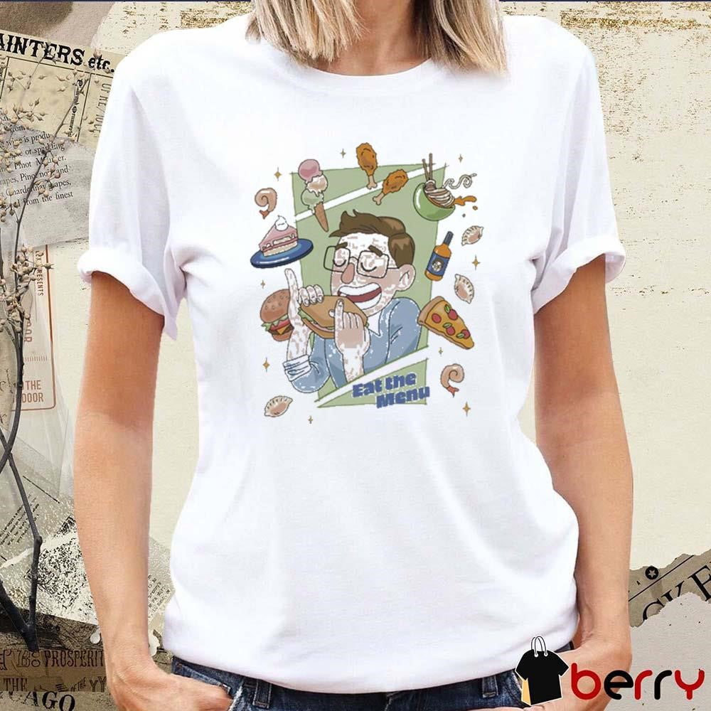 The Try Guys Keith’s Food Bounty Eat The Menu t-shirt