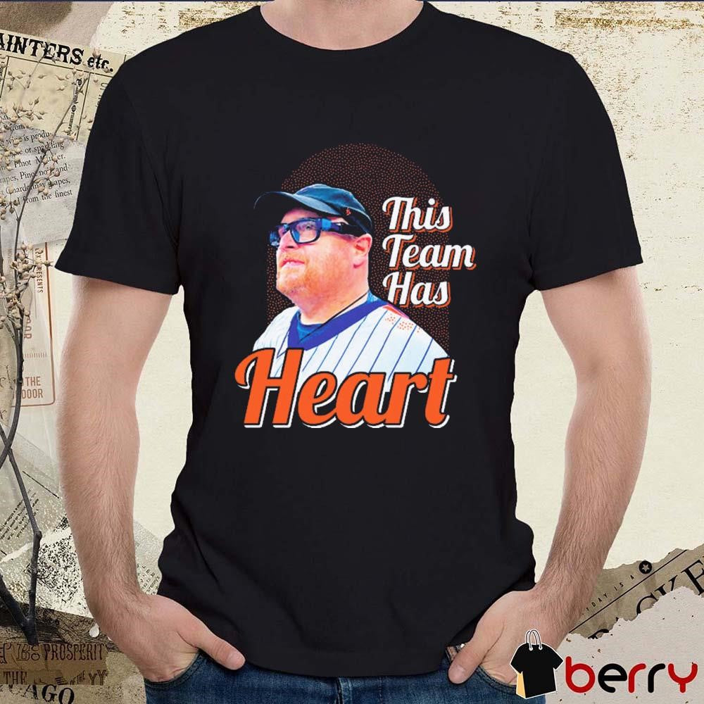 This Team Has Heart Frank New York Mets MLB t-shirt