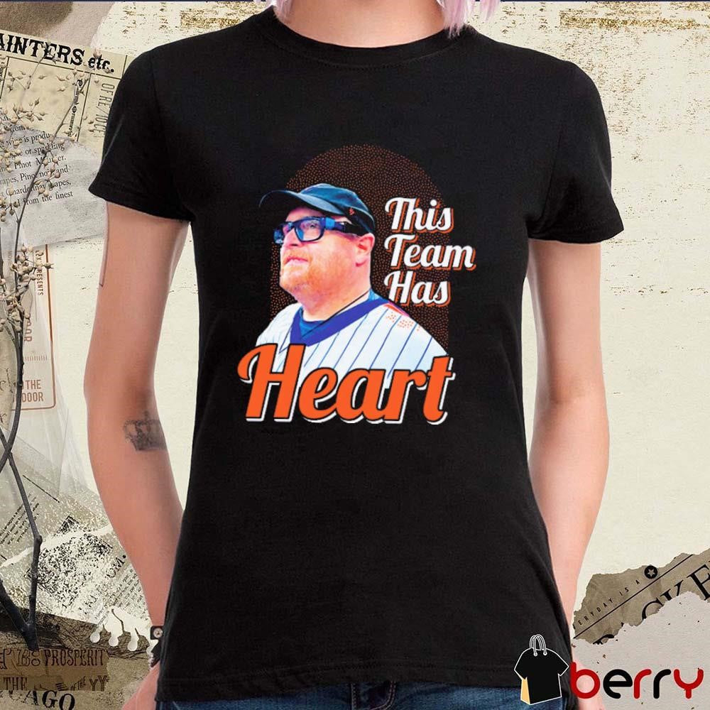 This Team Has Heart Frank New York Mets MLB t-shirt