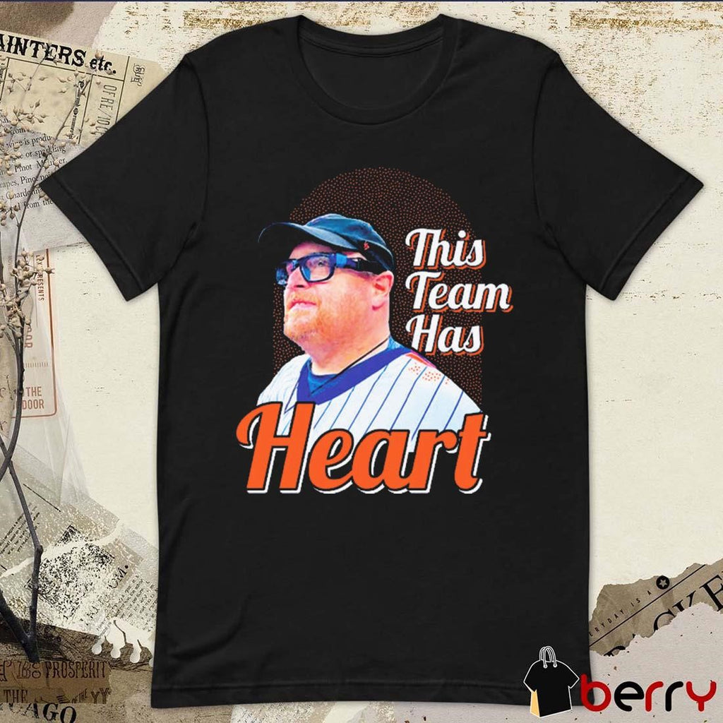 This Team Has Heart Frank New York Mets MLB t-shirt