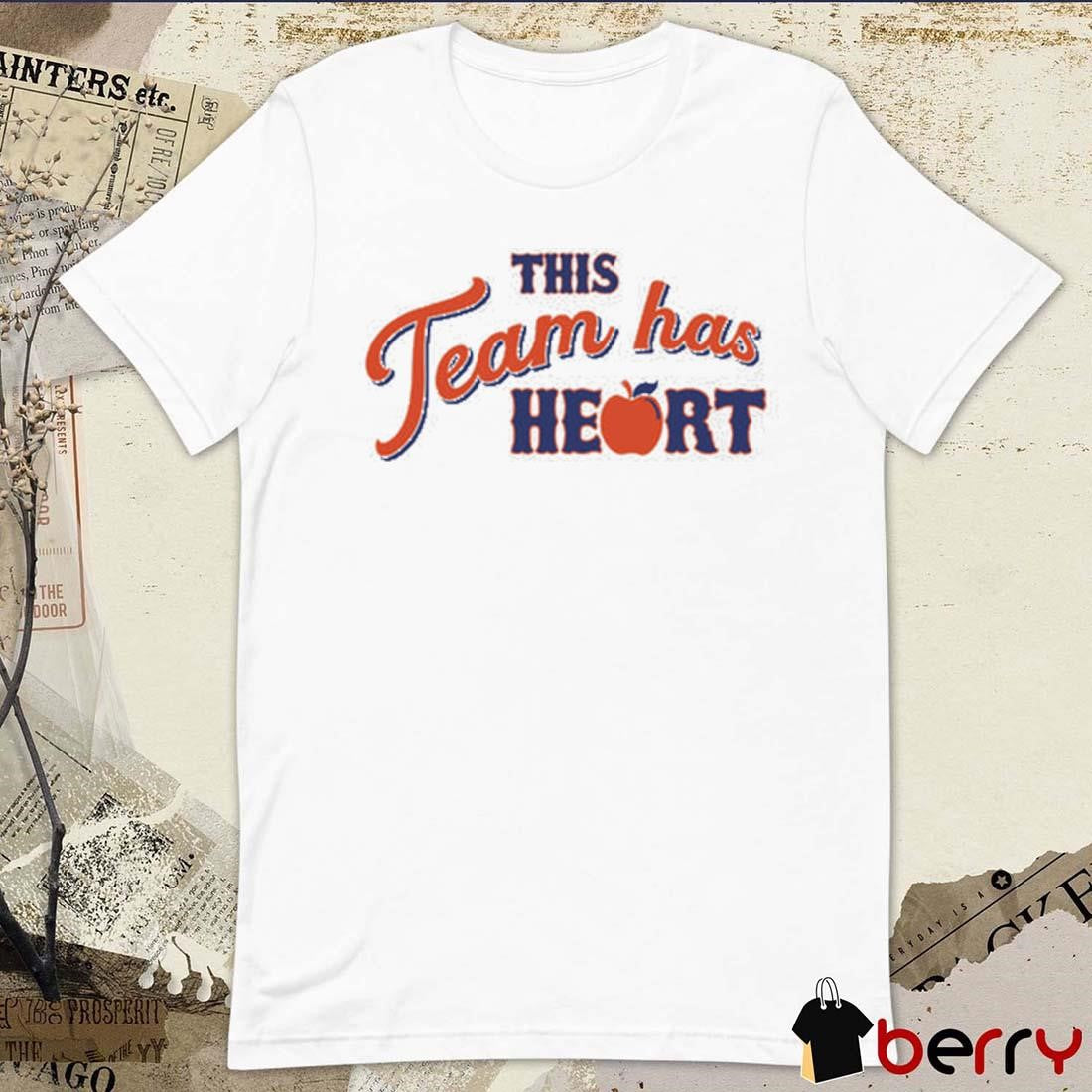 This Team Has Heart New York Mets MLB t-shirt