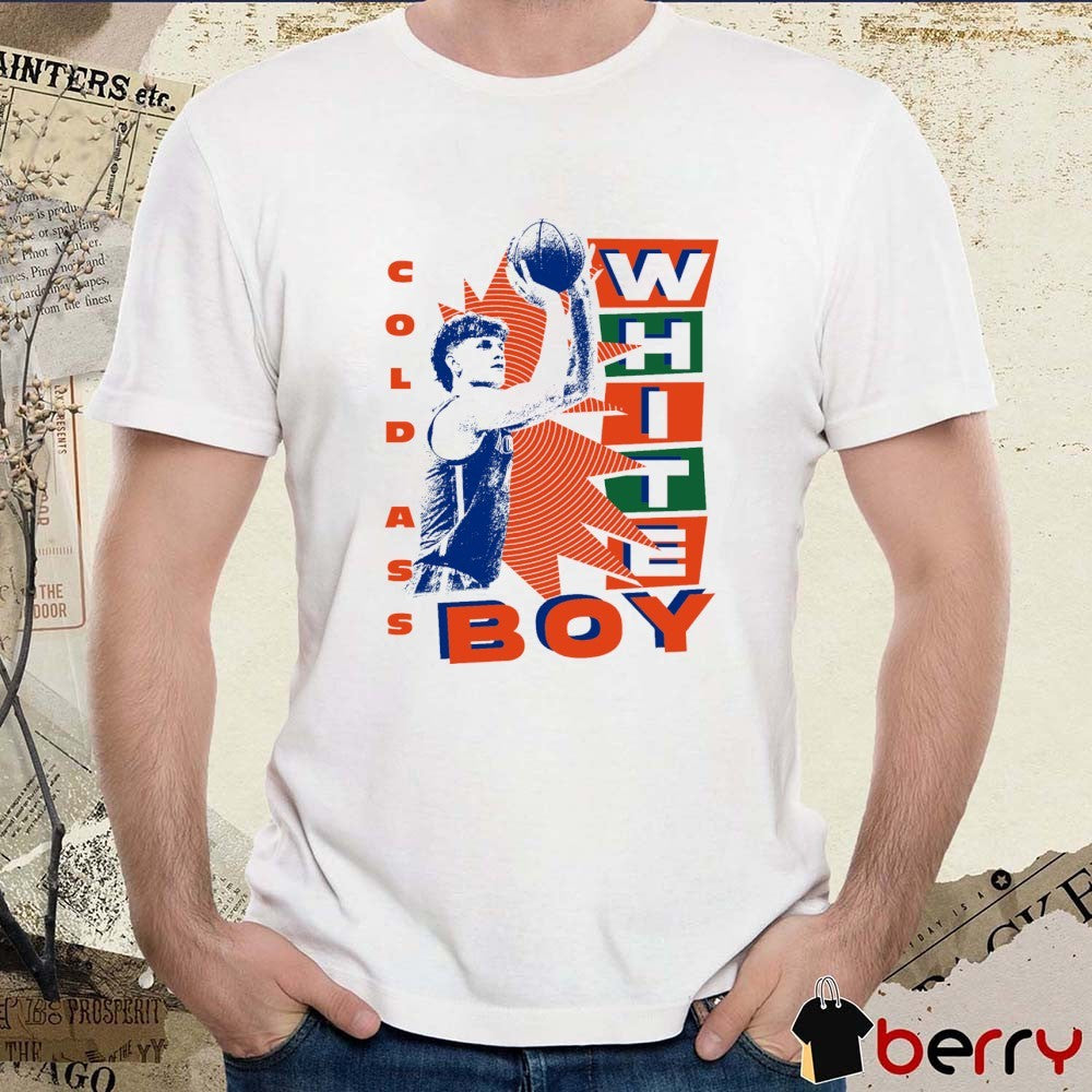 Thomas Haugh Cold Ass White Boy Florida Gators Basketball Painting t-shirt