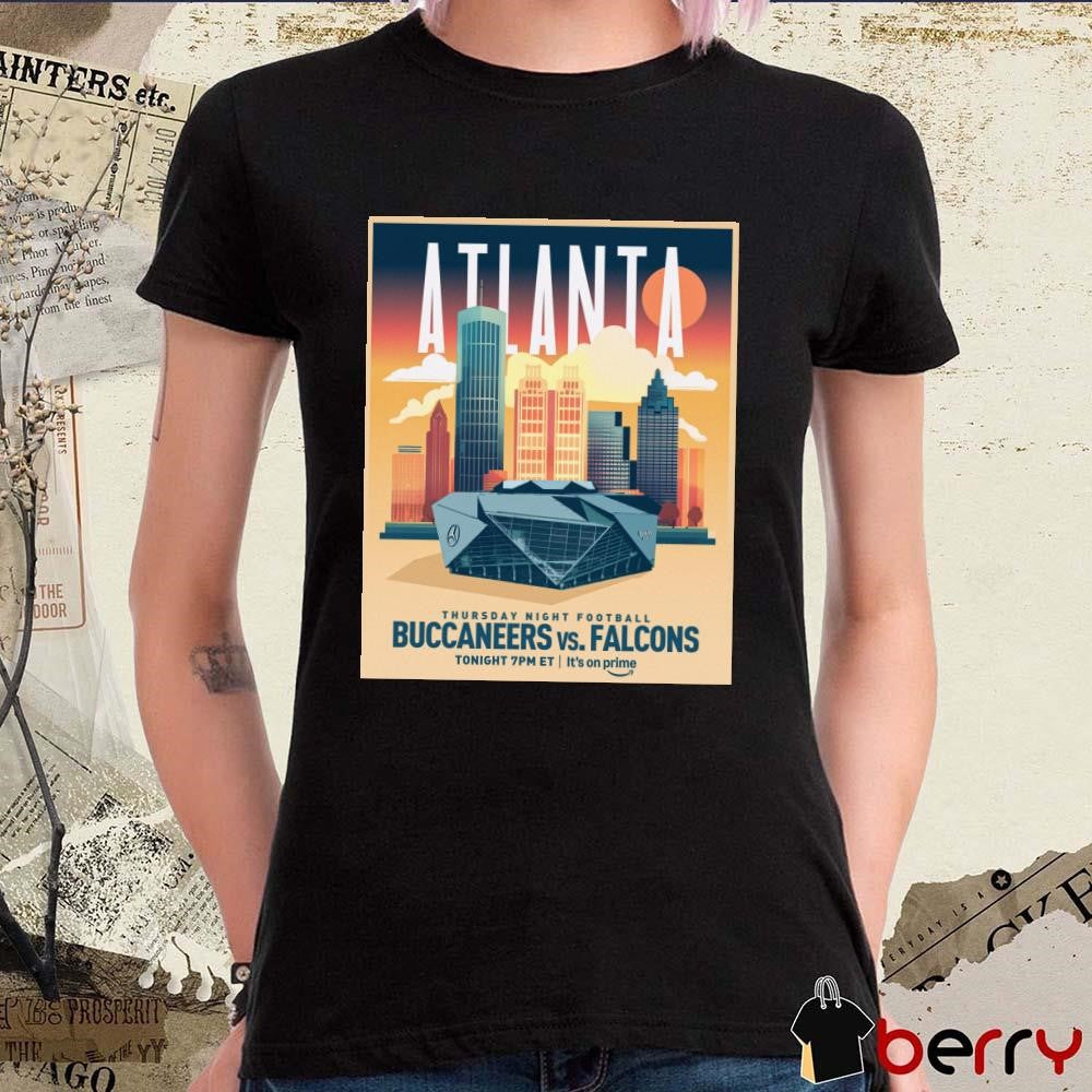 Thursday Night Football Tampa Bay Buccaneers vs Atlanta Falcons Tonight 7PM ET Poster t-shirt