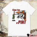Time For A Pint Saint Patrick’s Day 2025 Tiger t-shirt
