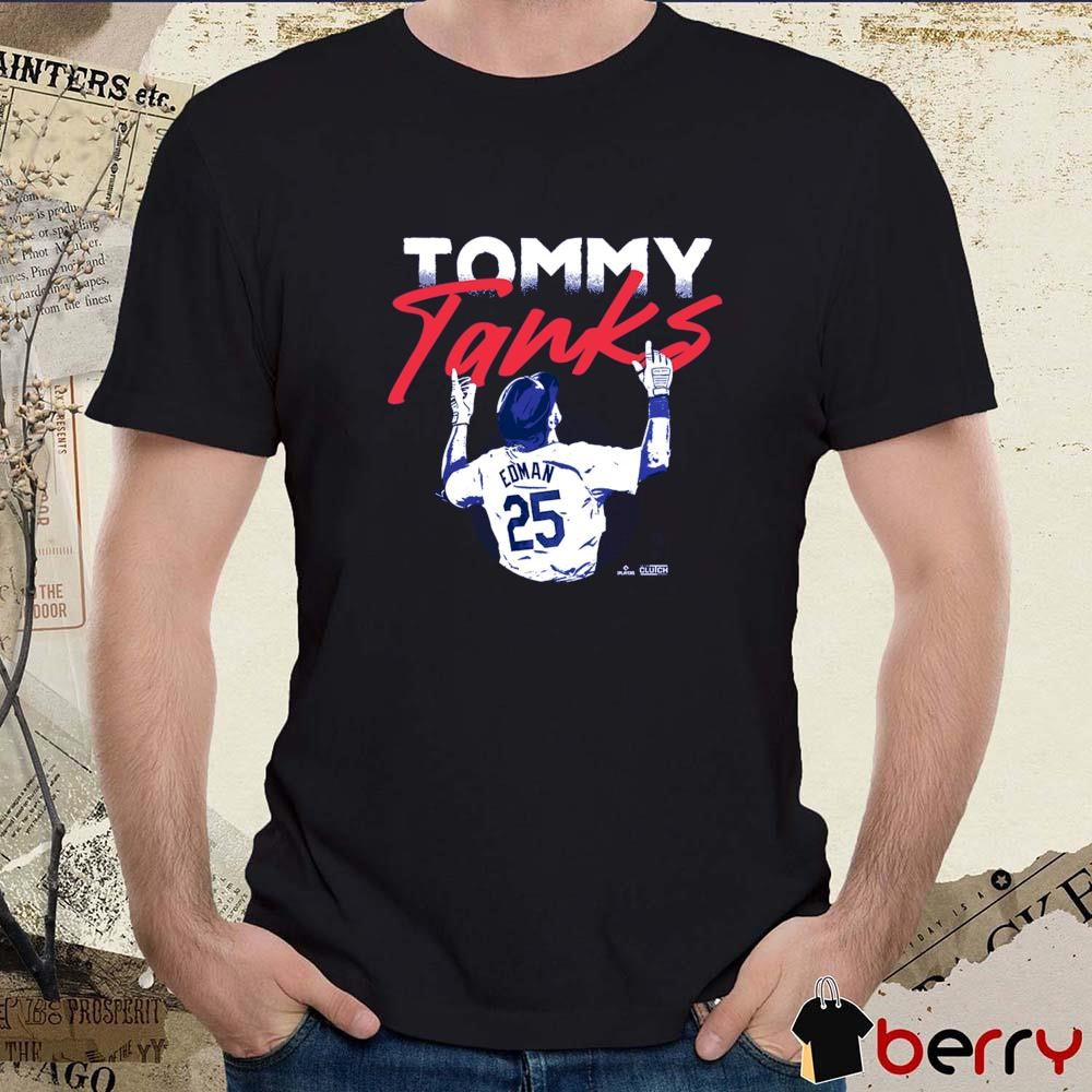 Tommy Tanks Edman Los Angeles Dodgers MLB t-shirt