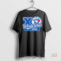 Official Toronto Blue Jays Xo 2025 World Series Logo Shirt