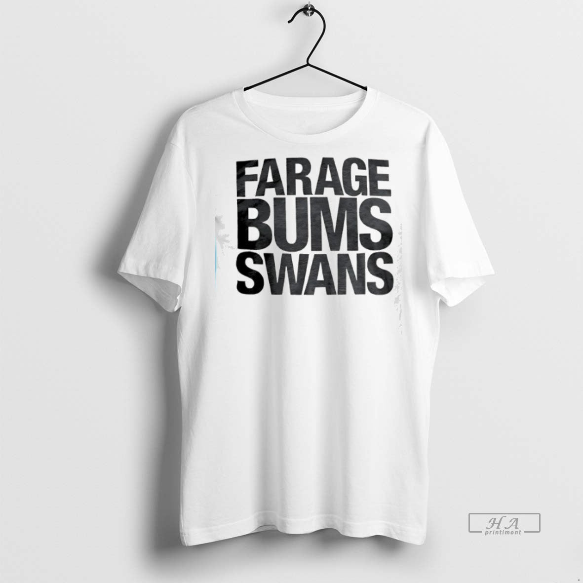 Official Trendy Farage Bums Swans Tee Sweater