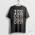 Official Trendy Ice Out Troops Out Portland Frog Anti Ice Tee Sweater