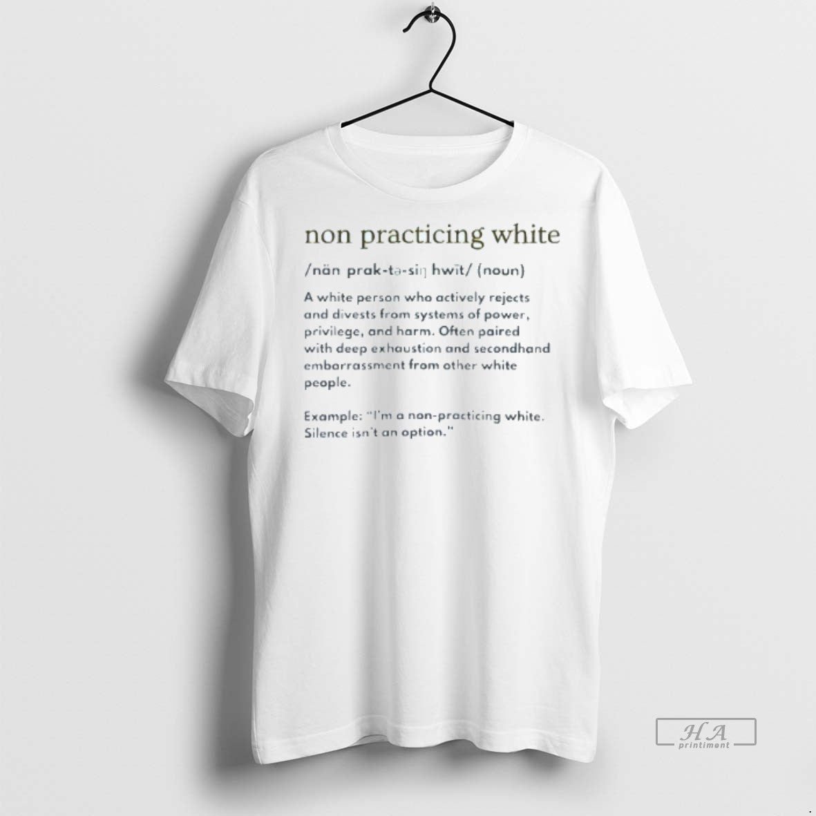 Official Trendy Non Practicing White Definition Noun Mens White Tee Tee Sweater