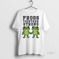 Official Trendy Portland Frogs Together Strong Tee Sweater