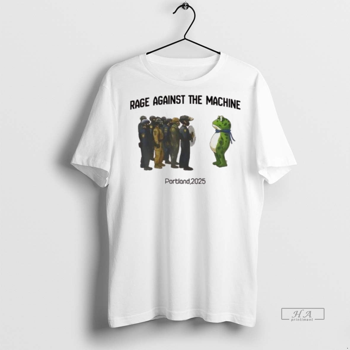 Official Trendy Rage Against The Machine Resist Portland Frog 2025 Tee Sweater