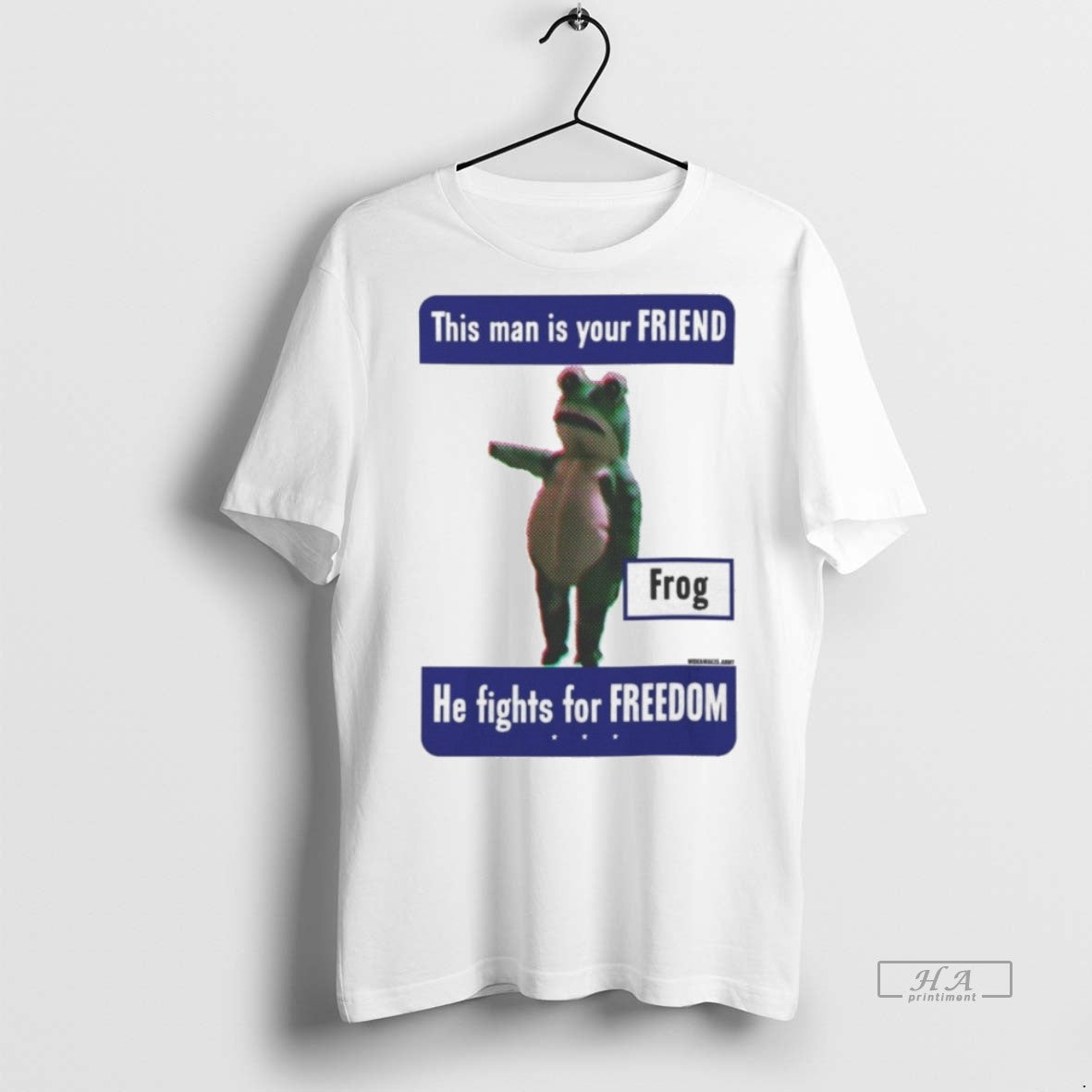 Official Trendy This Man Is Your Friend Frog He Fights For Freedom Tee Sweater