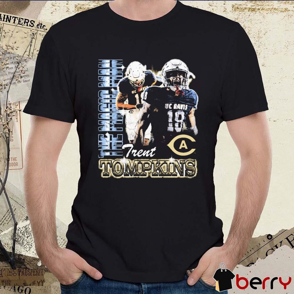 Trent Tompkins The Magic Man UC Davis Aggies 90s Graphic t-shirt