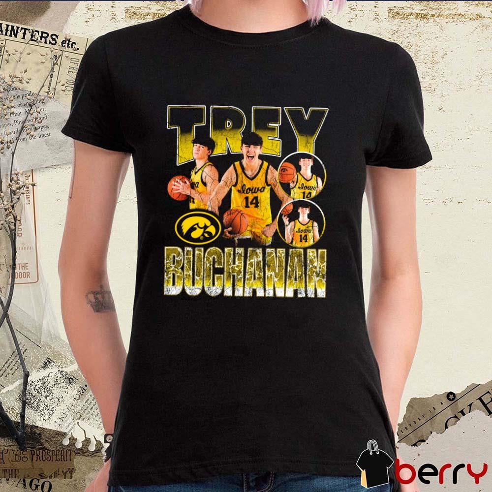 Trey Buchanan Iowa Hawkeyes 90s Graphic t-shirt
