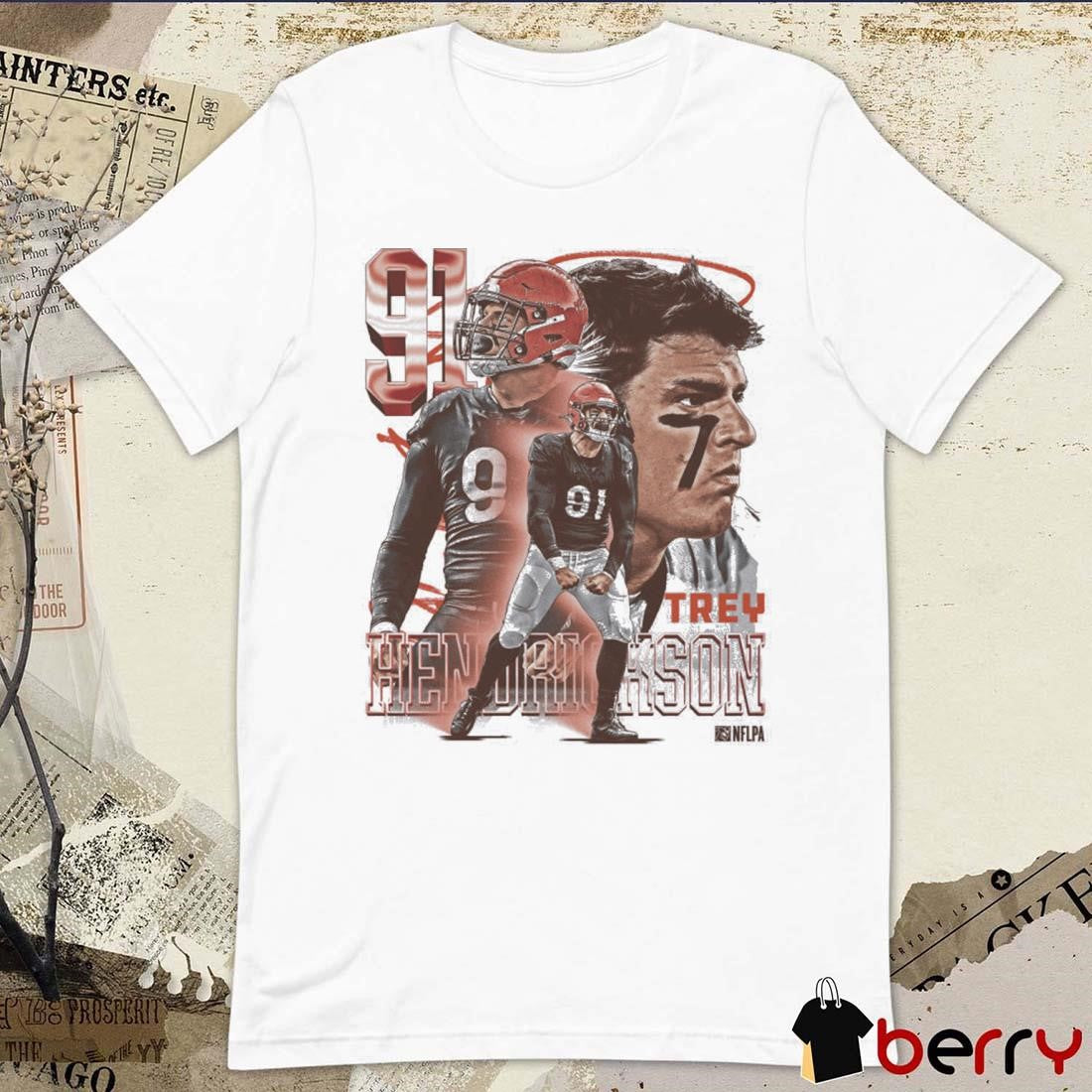 Trey Hendrickson #91 Cincinnati Vintage Graphic t-shirt
