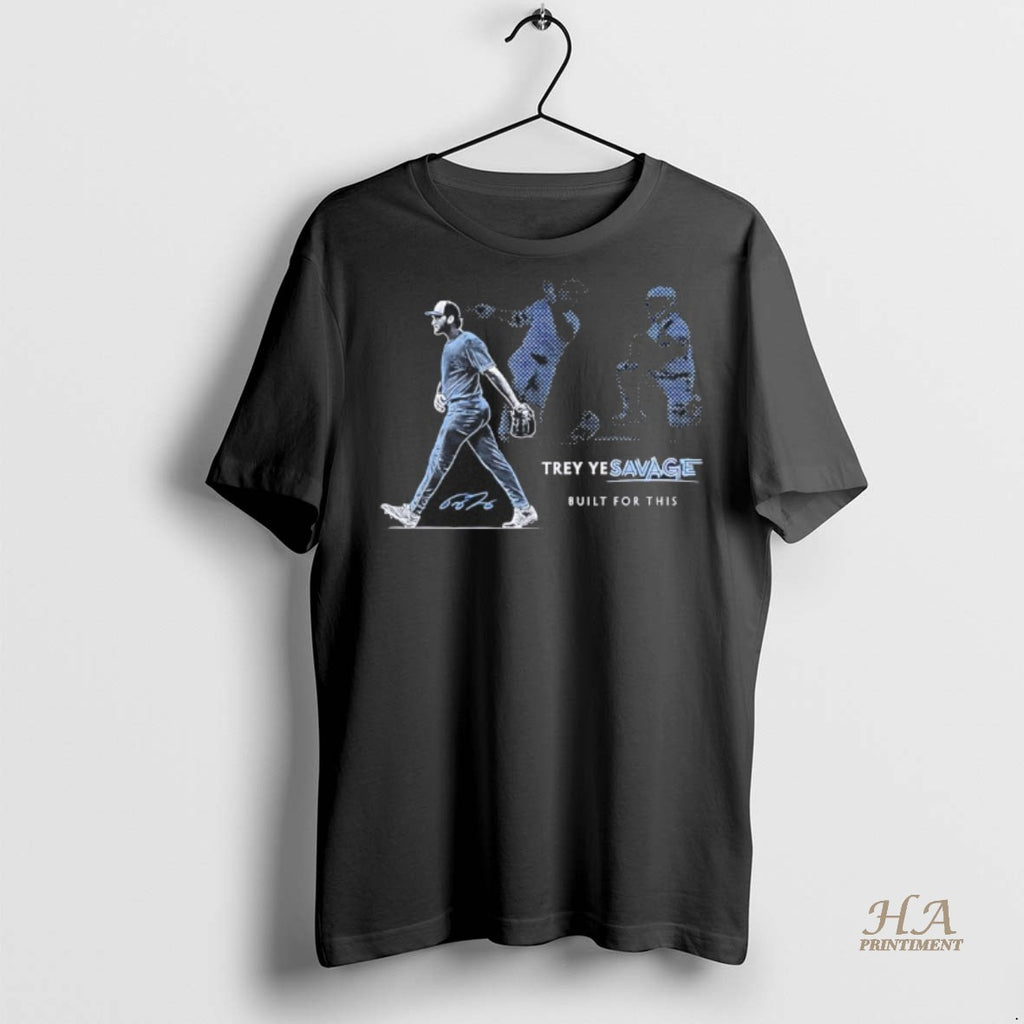 Official Trey Yesavage Built For This Toronto Blue Jays Autographed Shirt
