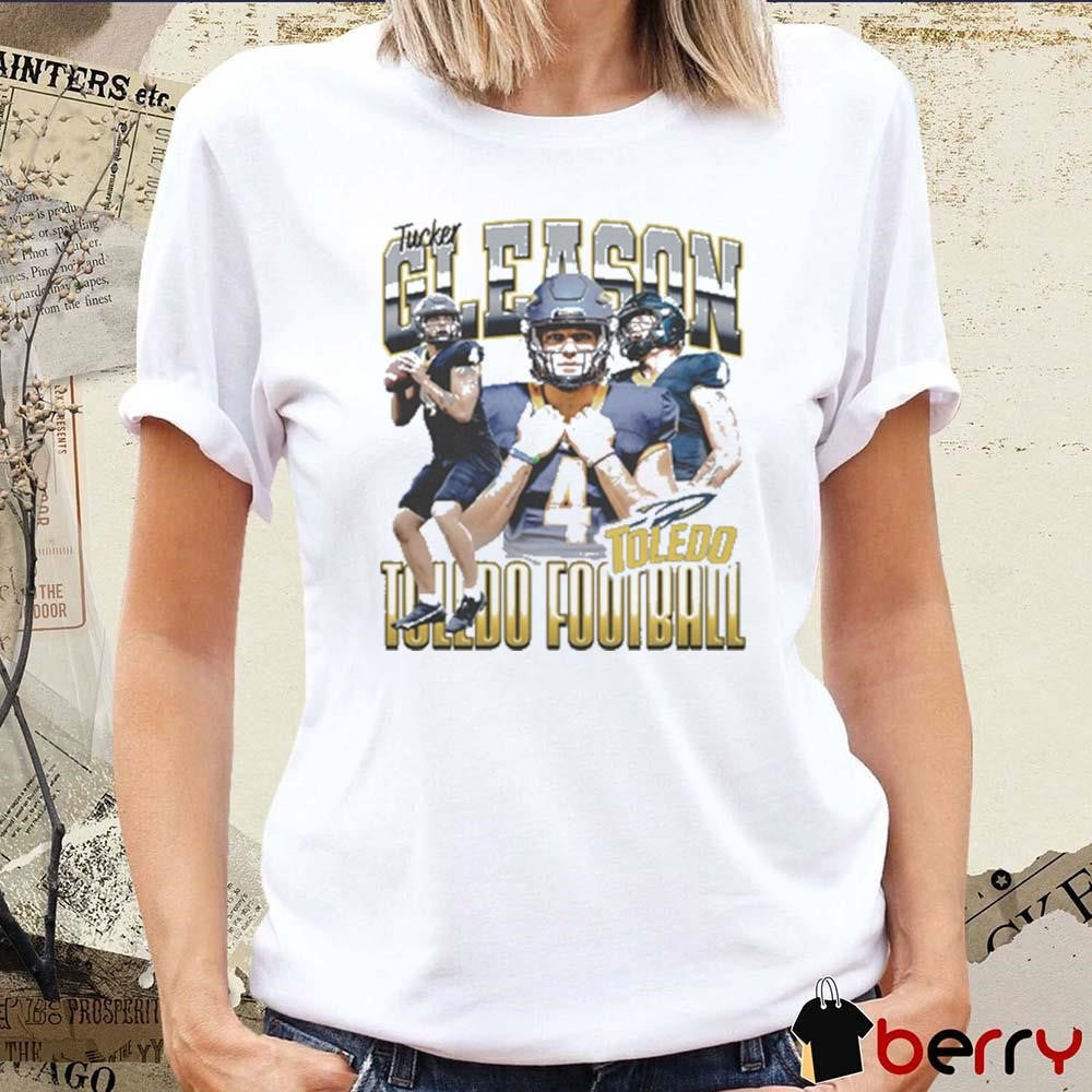 Tucker Gleason Toledo Rockets football Graphic t-shirt