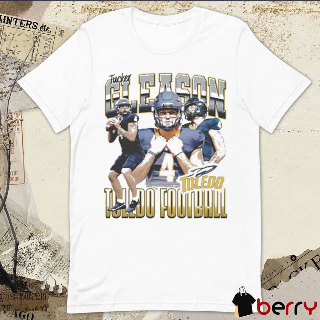 Tucker Gleason Toledo Rockets football Graphic t-shirt