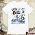 Tulane Green Wave Yulkeith Brown Graphic t-shirt