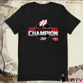 Ty Majeski Checkered Flag Sports 2024 NASCAR Craftsman Truck Series Champion Team Logo t-shirt