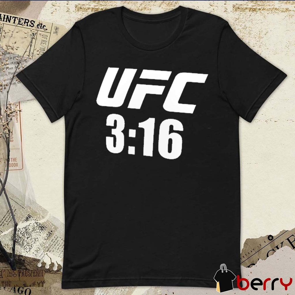 UFC 3 16 Event World Wrestling Entertainment 2025 t-shirt