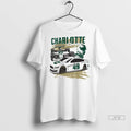 Official Unc Charlotte Racing Car Ladies T Shirt