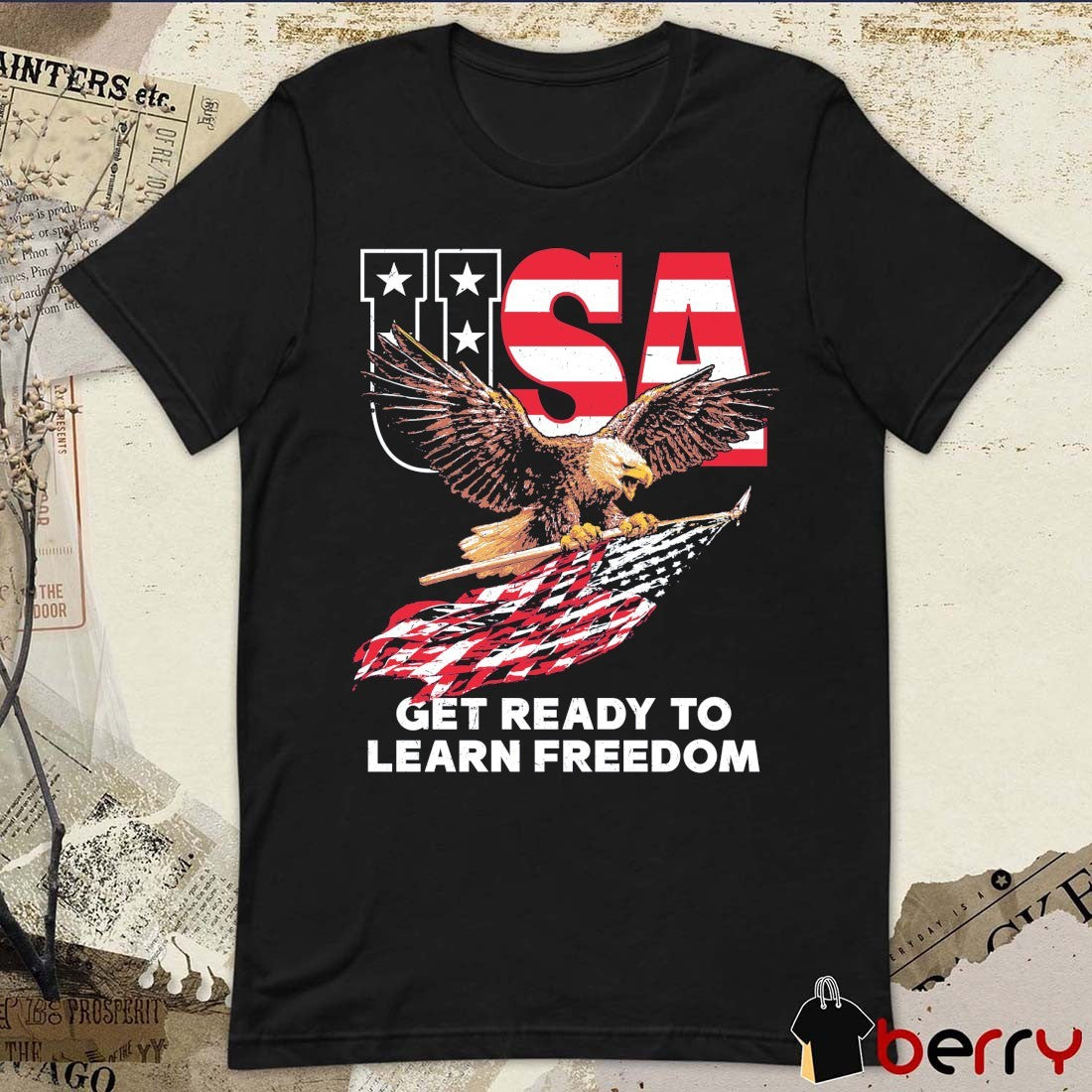 USA Get Ready To Learn Freedom 2026 t-shirt