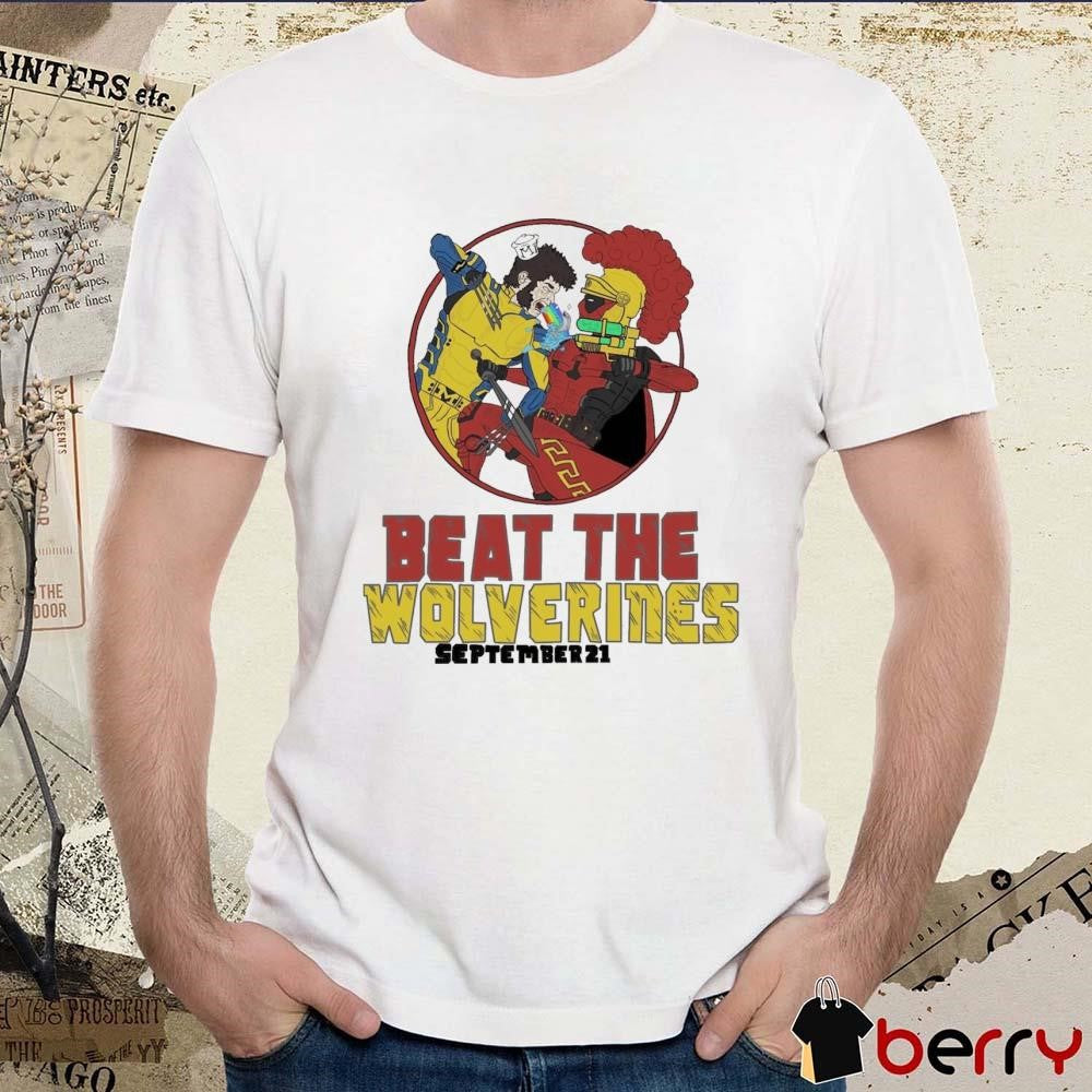 USC Trojans vs Michigan Wolverines Beat The Wolverines September 21 t-shirt