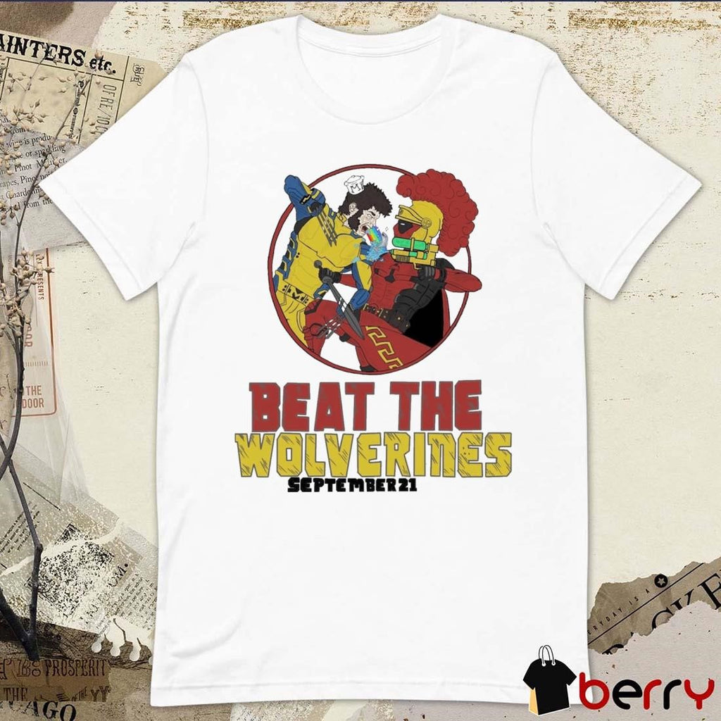USC Trojans vs Michigan Wolverines Beat The Wolverines September 21 t-shirt