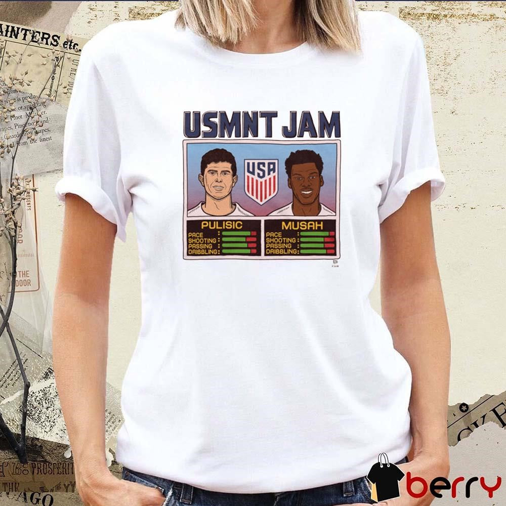USMNT Jam Pulisic And Musah USA Team t-shirt