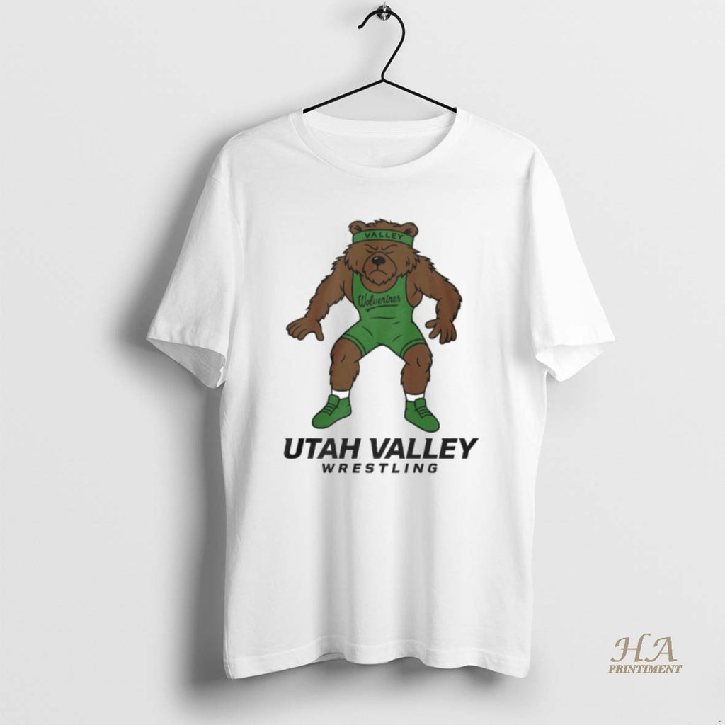 Official Utah Valley Wolverines Wrestling Willy Mascot