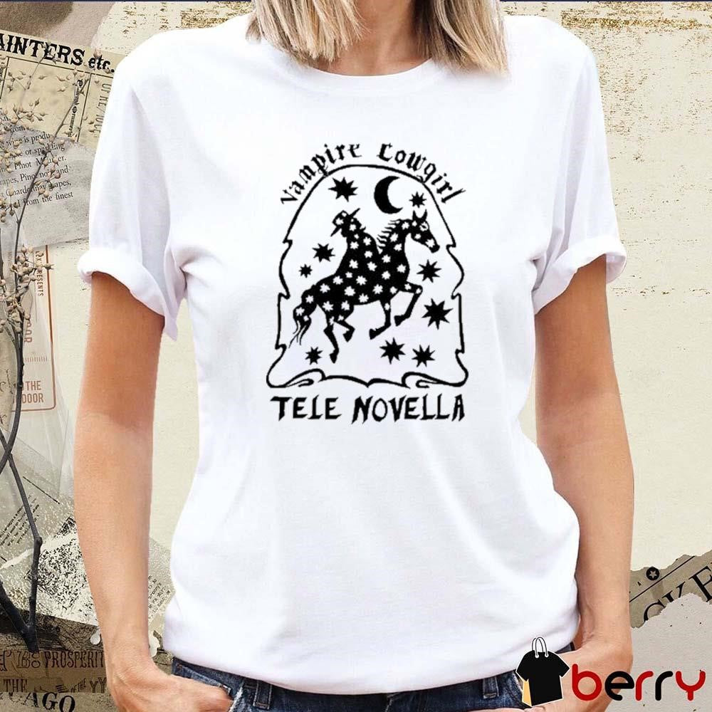 Vampire Cowgirl Tele Novella t-shirt