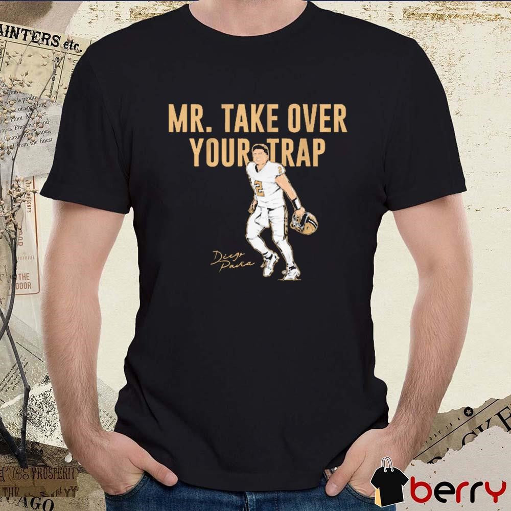 Vanderbilt Commodores Football Diego Pavia Mr. Take Over Your Trap t-shirt