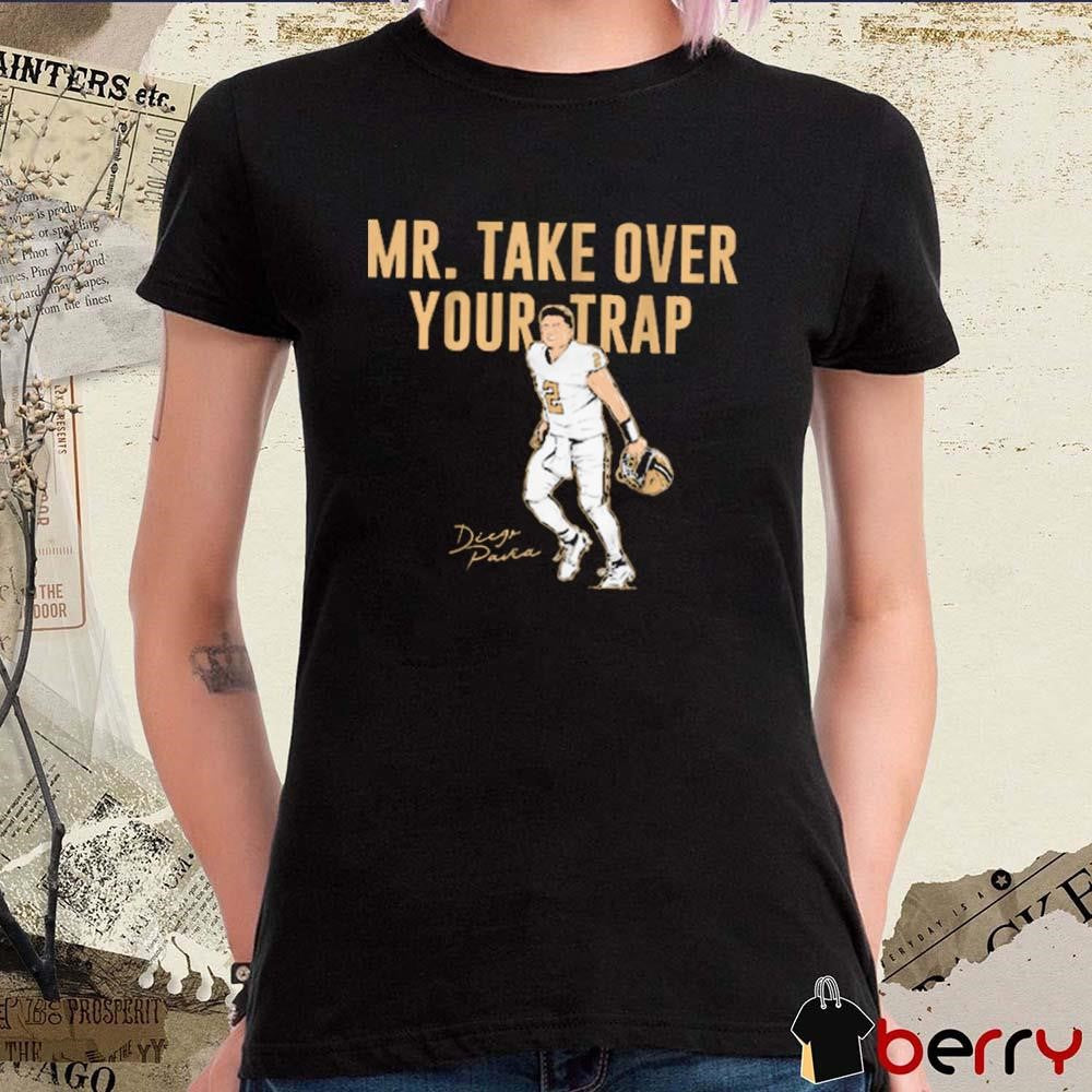 Vanderbilt Commodores Football Diego Pavia Mr. Take Over Your Trap t-shirt