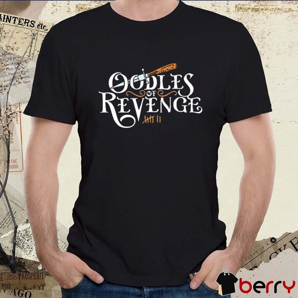 Vico Ortiz’s Oodles Of Revenge t-shirt