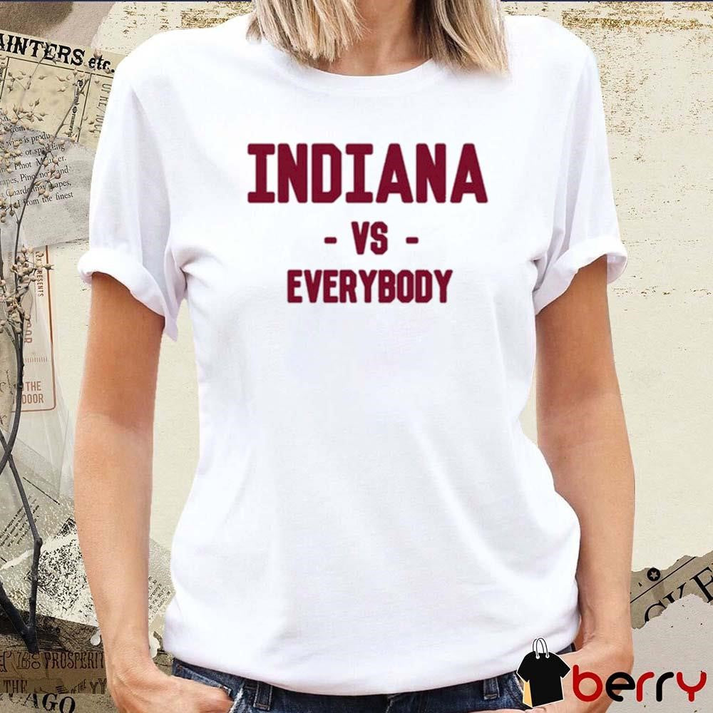 Victor Oladipo Wearing Indiana Vs Everybody t-shirt