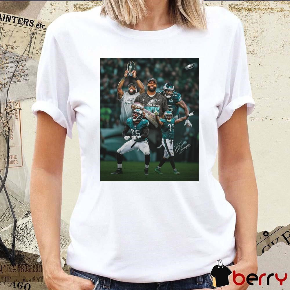 Vinny Curry will officially retire as a Philadelphia Eagle great career Signature Poster t-shirt