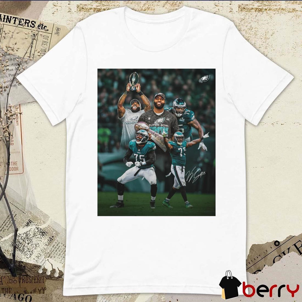 Vinny Curry will officially retire as a Philadelphia Eagle great career Signature Poster t-shirt