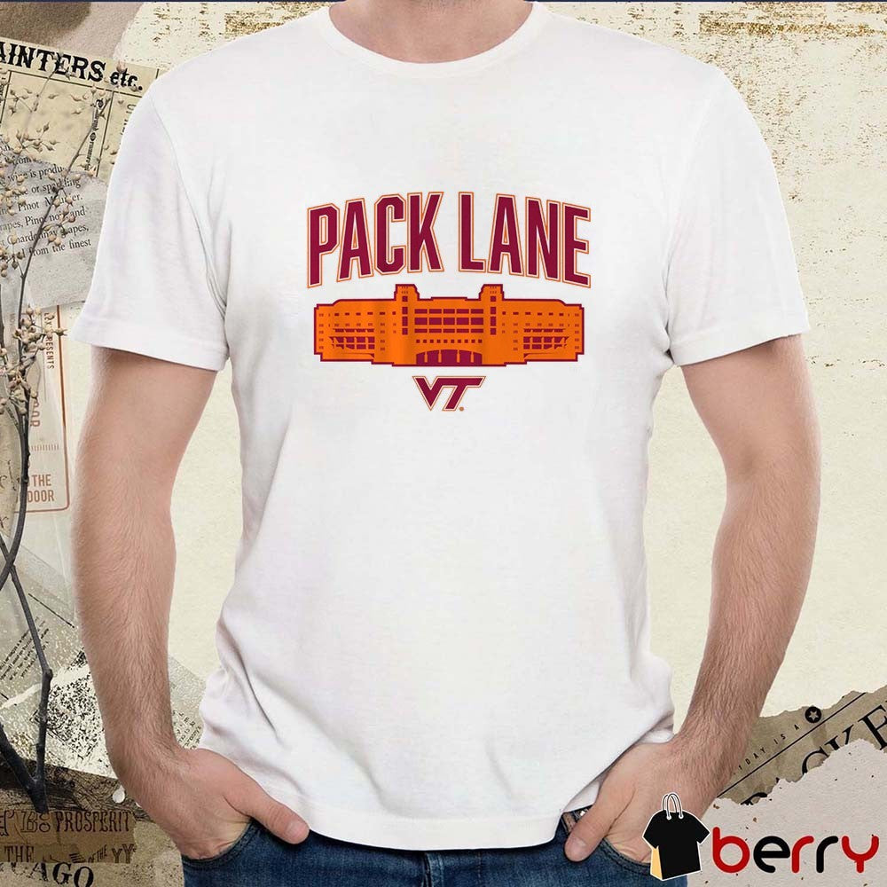 Virginia Tech Hokies Football Pack Lane t-shirt
