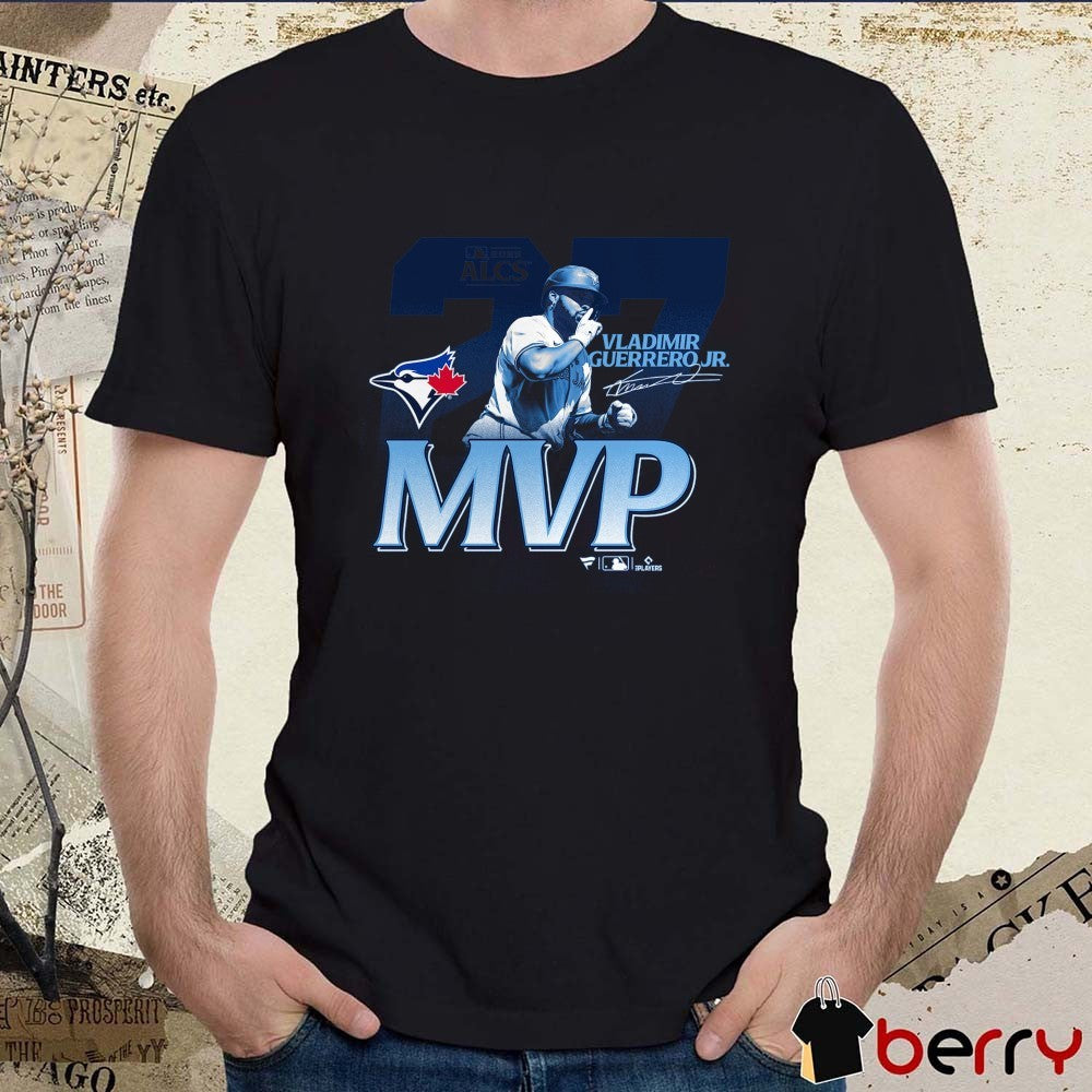 Vladimir Guerrero Jr. Toronto Blue Jays MLB 2025 American League Championship Series MVP Signature t-shirt