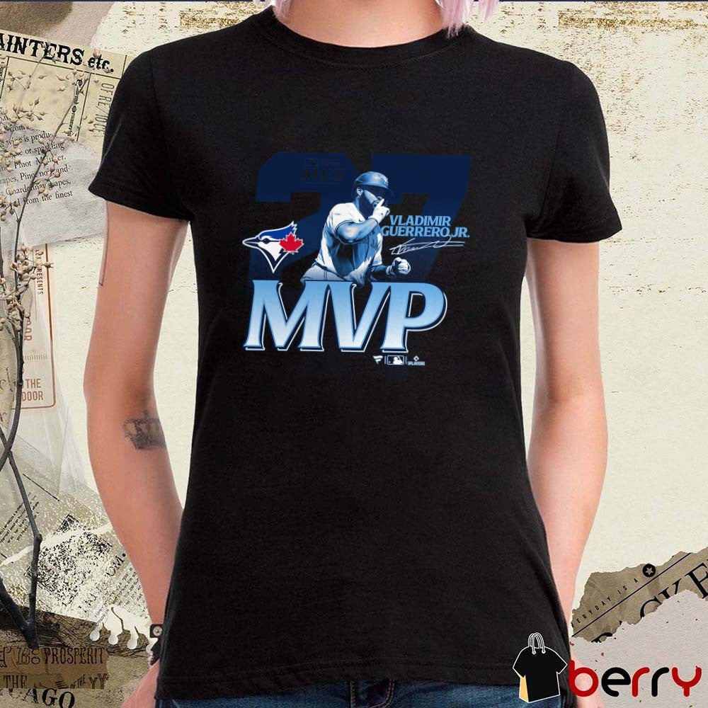 Vladimir Guerrero Jr. Toronto Blue Jays MLB 2025 American League Championship Series MVP Signature t-shirt
