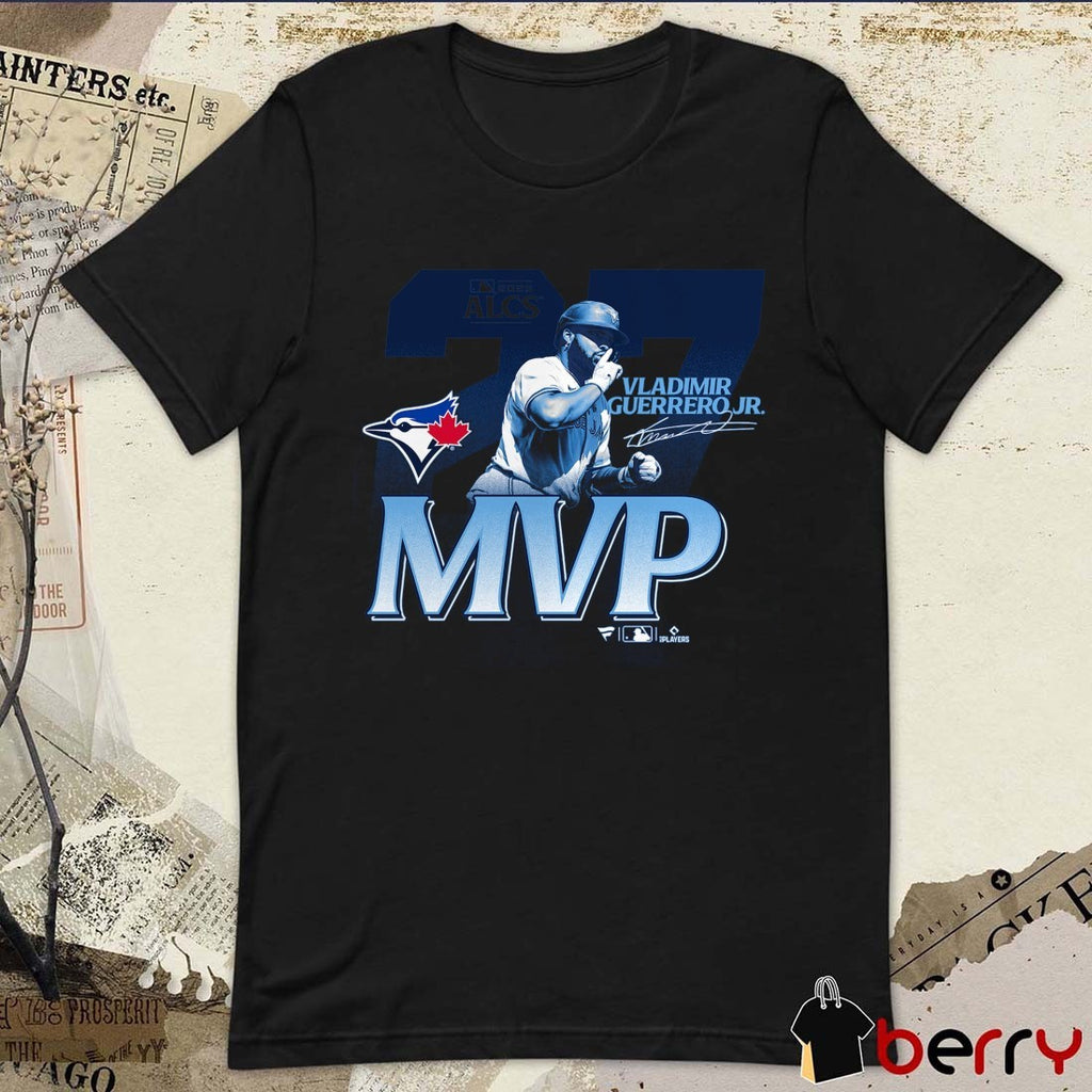 Vladimir Guerrero Jr. Toronto Blue Jays MLB 2025 American League Championship Series MVP Signature t-shirt