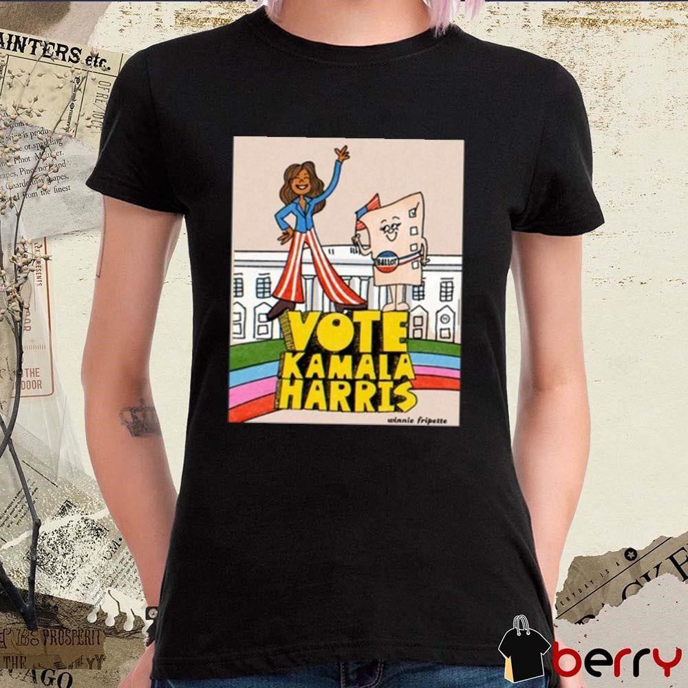 Vote Kamala Harris Winnie Fripette t-shirt