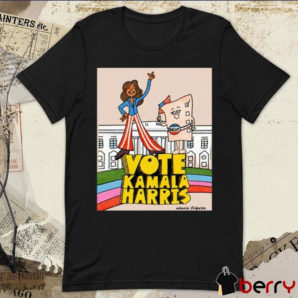 Vote Kamala Harris Winnie Fripette t-shirt