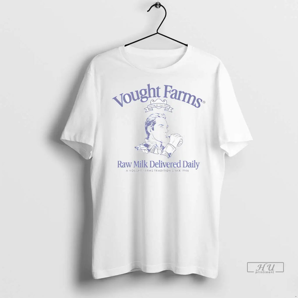 Official Vought Farms Raw Milk Delivered Daily T Shirt