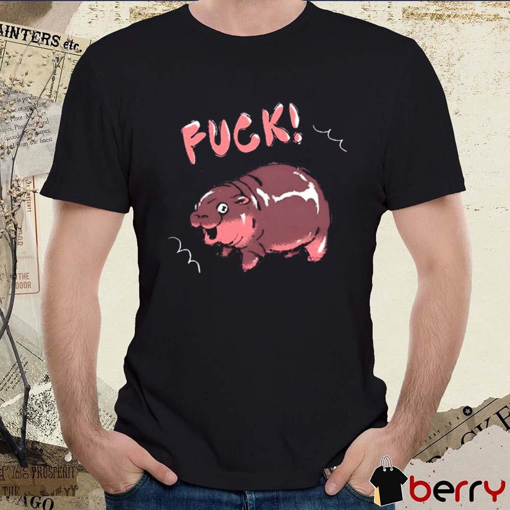Vrenilee Fuck Moo Deng Hippo t-shirt