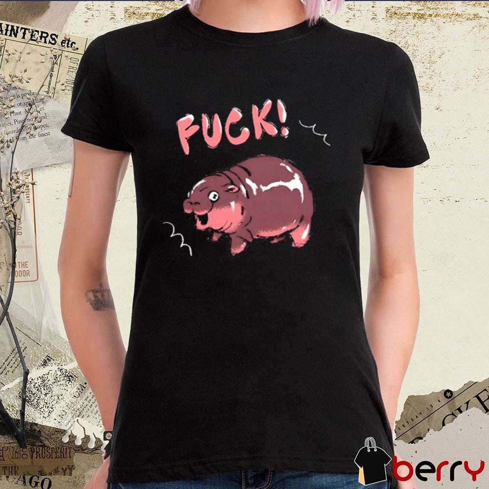 Vrenilee Fuck Moo Deng Hippo t-shirt