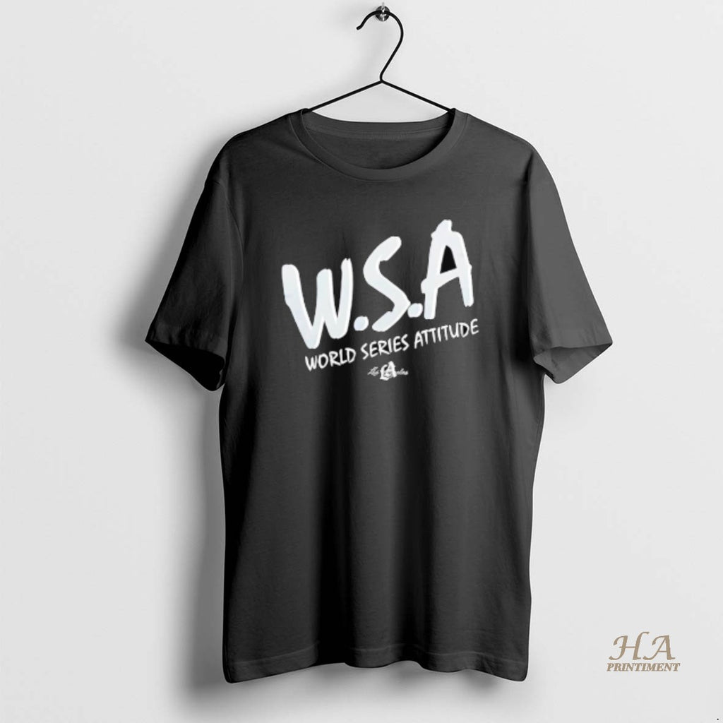 Official W S A World Series Attitude Los Angeles Dodgers